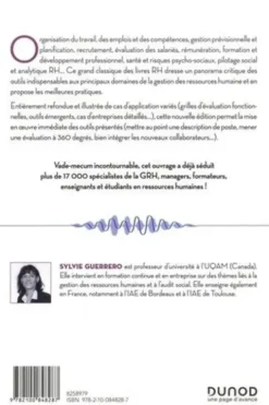 Les outils des RH. Les savoir-faire essentiels en GRH, 5e édition, Sylvie Guerrero