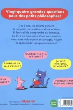 Les petits philosophes : 24 grandes questions pour bien grandir, Sophie Furlaud
