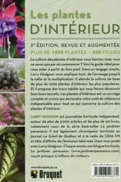 Les plantes d'intérieur, Larry Hodgson