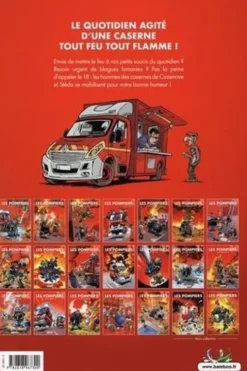 Les Pompiers Tome 19 : Le seau de la mort, Christophe Cazenove