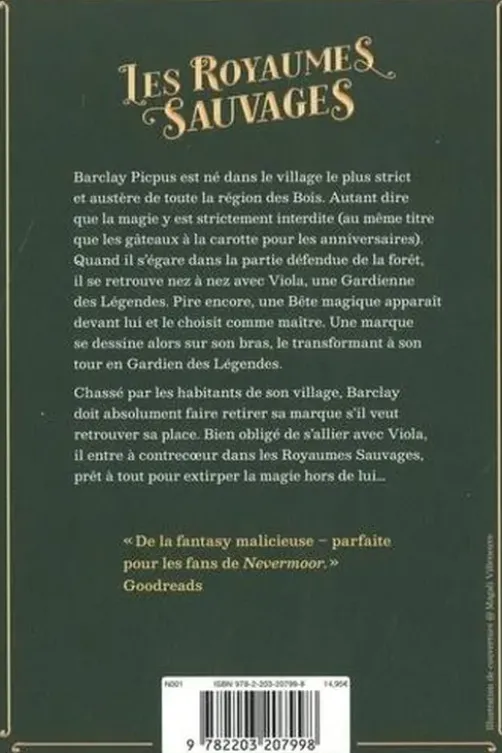 Les Royaumes Sauvages Tome 1 : Apprenti malgré lui, Amanda Foody