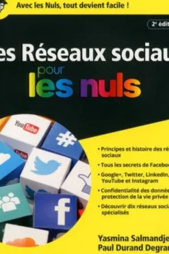 Les réseaux sociaux pour les nuls. 2e édition, Yasmina Salmandjee-Lecomte