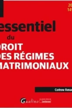 L'essentiel du droit des régimes matrimoniaux. Edition 2022-2023, Corinne Renault-Brahinsky