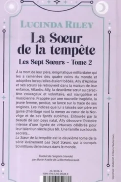 Les sept soeurs Tome 2 : La soeur de la tempête. Edition collector, Lucinda Riley