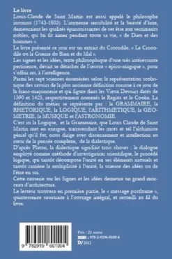 Les signes et les idées. Et son message posthume, Louis-Claude de Saint-Martin