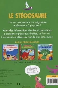 Le stégosaure, David Partington