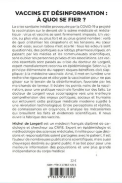 Les vaccins à l'ère de la Covid-19. Vigilance, confiance ou compromis ?, Michel de Lorgeril
