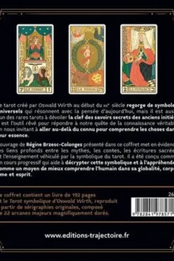 Le tarot Symbolique d'Oswald Wirth. Le livre & le jeu original, Régine Brzesc-Colonges