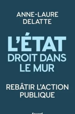 L'Etat droit dans le mur. Rebâtir l'action publique, Anne-Laure Delatte