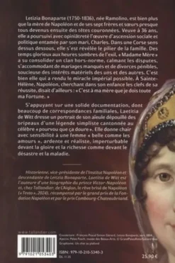 Letizia Bonaparte, Laetitia de Witt