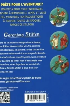 Le Voyage dans le Temps : Les mammouths, les grecs, Léonard de Vinci, Geronimo Stilton