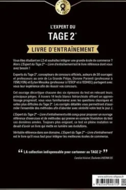 L'Expert du Tage 2® Livre d'entraînement. 14 tests blancs, Eytan Messika