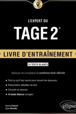L'Expert du Tage 2® Livre d'entraînement. 14 tests blancs, Eytan Messika