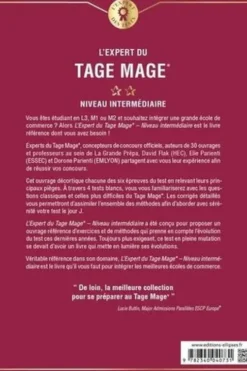 L'expert du Tage Mage® Niveau intermédiaire. 4 tests blancs, David Flak