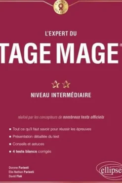 L'expert du Tage Mage® Niveau intermédiaire. 4 tests blancs, David Flak