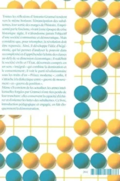 L'hégémonie et la révolution. Gramsci penseur politique, Yohann Douet