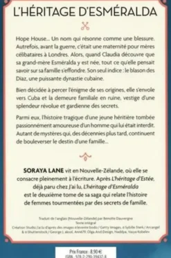 L'héritage d'Esméralda, Soraya Lane