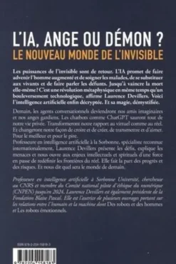 L'IA, ange ou démon ? Le nouveau monde de l'invisible, Laurence Devillers