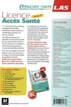 Licence Accès Santé. Tome 2, Imane Agouti