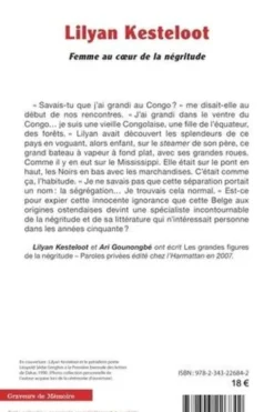 Lilyan Kesteloot. Femme au coeur de la négritude, Ari Gounongbé