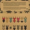 Lingerie & Beachwear. 1 000 fashion designs, Edition en anglais, Dorina Croci