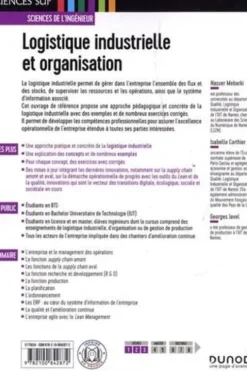 Logistique industrielle et organisation. 6e édition, Nasser Mebarki