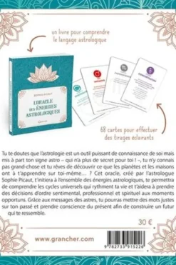 L'oracle des énergies astrologiques. 68 cartes et un livre pour percevoir les messages de l'univers, Sophie Picaut