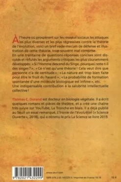 L'évolution, ça marche ! Petit manuel d'autodéfense darwinienne, Thomas C Durand