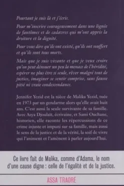 Malika. Généalogie d'un crime policier, Jenifer Yezid