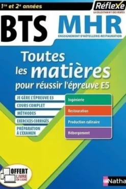 Management en hôtellerie-restauration BTS 1re et 2e année. Edition 2019, Pierre Villemain
