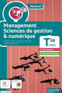 Management, Sciences de gestion & numérique Tle STMG. Edition 2024, Cécile Baudry