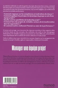 Manager une équipe projet. L'humain au coeur de la performance, 5e édition, Thierry Picq