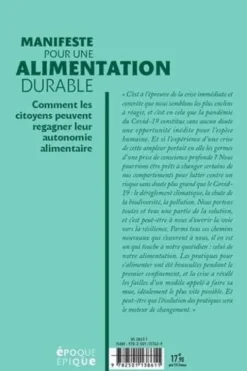 Manifeste pour une alimentation durable, Valère Colléard