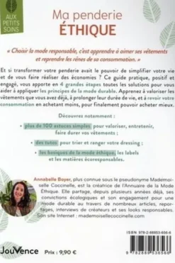 Ma penderie éthique. Une garde-robe consciente et responsable en quatre étapes, Annabelle Boyer