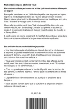Ma poliomyélite m'a ouvert le monde à une paix durable. Invention, santé, équité linguistique, Etsuo Miyoshi
