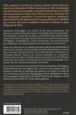 Marie-Blanche de Polignac. La dernière égérie, David Gaillardon