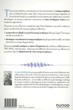 Marque employeur, mode d'emploi. Attirez vos candidats et fidélisez vos collaborateurs, Clara Epiphane