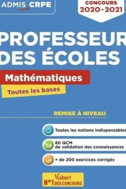 Mathématiques concours professeur des écoles. Toutes les bases, Edition 2020-2021, Marc Loison