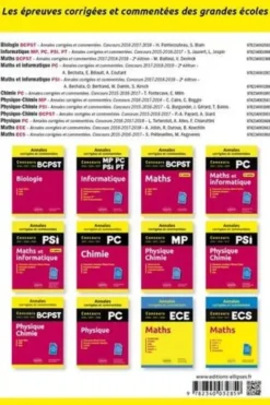 Maths et informatique MP. Concours commun 2017/2018/2019 Mines-Ponts, Centrale-Supélec, CCINP, 2e édition, Abdellah Bechata