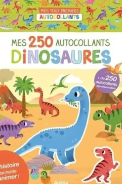 Mes 250 autocollants dinosaures. 250 autocollants, Yi-Hsuan Wu