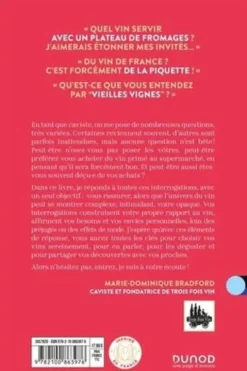 Mes conseils de caviste. Toutes les réponses aux questions que vous n'osez pas poser, Marie-Dominique Bradford