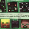 Mes masques à gratter Minecraft. Avec 8 masques et 1 bâtonnet, Daniele Sapuppo