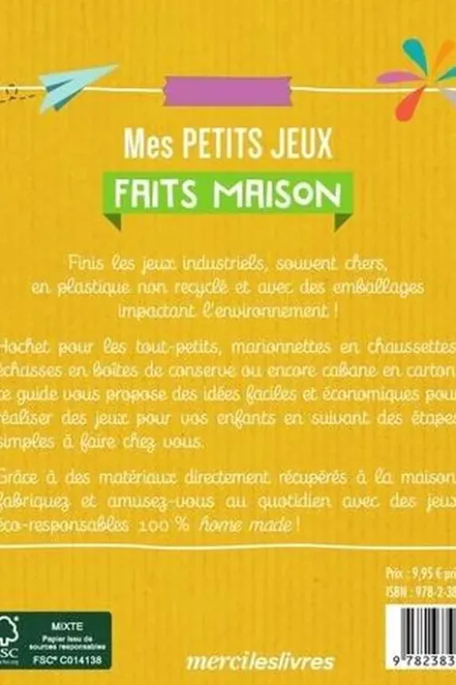 Mes petits jeux faits maison, Stéphanie Geslin