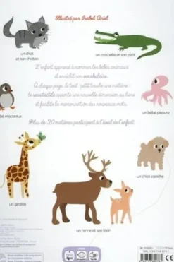 Mes premiers bébés animaux à toucher, Isabel Aniel