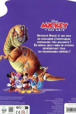 Mickey et ses amis Dinosaures. Avec des stickers, Disney