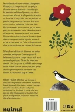 Micro-saisons japonaises. L'art de ralentir en suivant le calendrier traditionnel japonais, Tiffany Francis-Baker