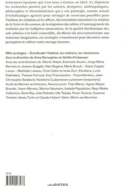 Mille écologies. Echafauder les habitats, les relations, les résistances, Anna Barseghian