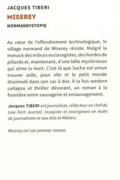 Miserey. Normandystopie, Jacques Tiberi