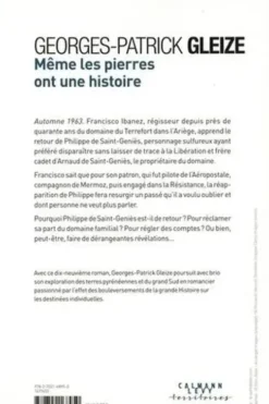 Même les pierres ont une histoire, Georges-Patrick Gleize