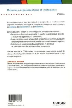 Mémoires, représentations et traitements. 2e édition, Jean-Marc Meunier